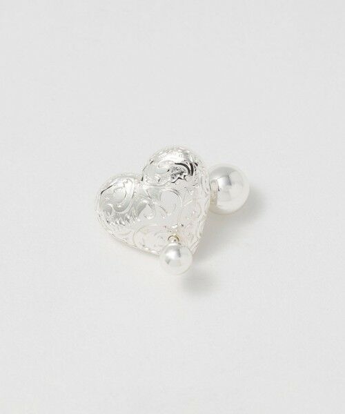 BEAUTY&YOUTH UNITED ARROWS / ビューティー&ユース ユナイテッドアローズ ピアス・イヤリング | ＜Soierie＞Heart barbell ピアス | 詳細5