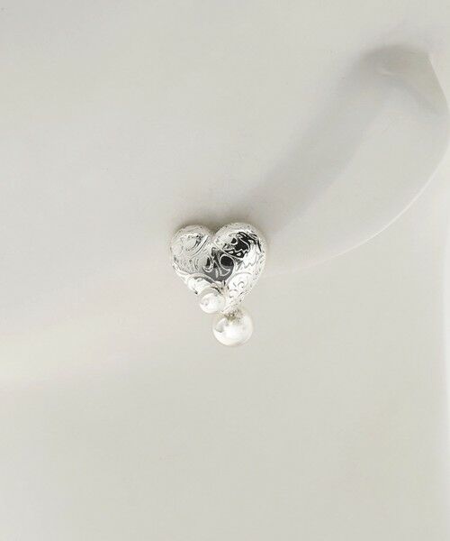 BEAUTY&YOUTH UNITED ARROWS / ビューティー&ユース ユナイテッドアローズ ピアス・イヤリング | ＜Soierie＞Heart barbell ピアス | 詳細9