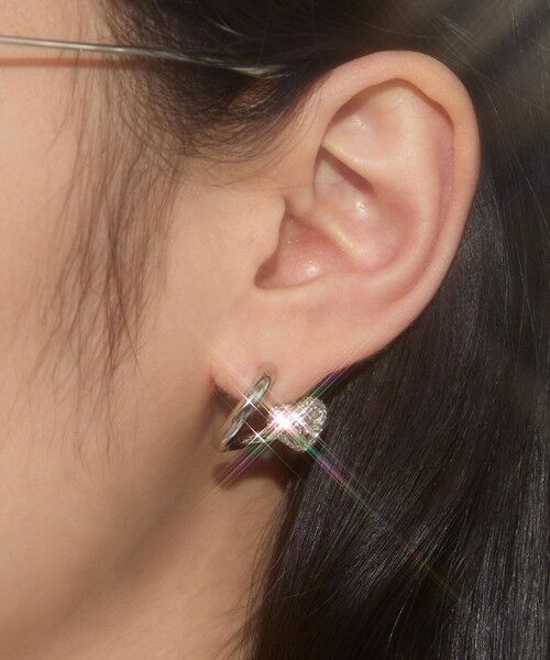 BEAUTY&YOUTH UNITED ARROWS / ビューティー&ユース ユナイテッドアローズ ピアス・イヤリング | ＜Soierie＞Heart barbell small ピアス | 詳細1