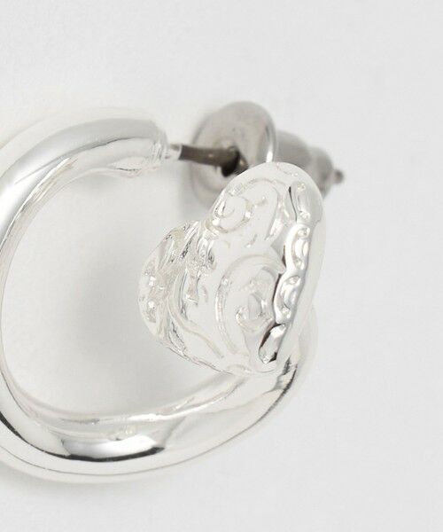BEAUTY&YOUTH UNITED ARROWS / ビューティー&ユース ユナイテッドアローズ ピアス・イヤリング | ＜Soierie＞Heart barbell small ピアス | 詳細5