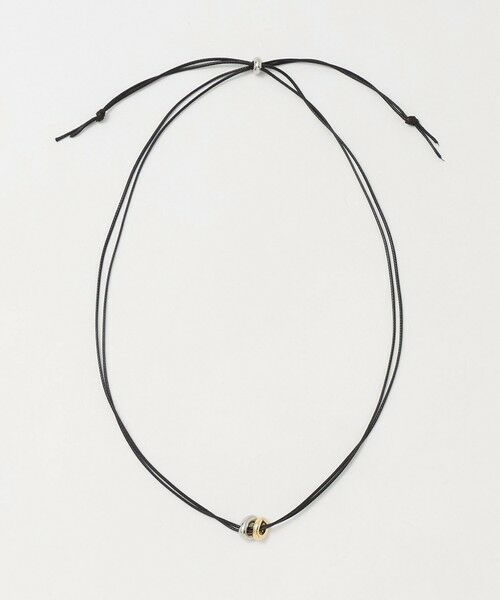 BEAUTY&YOUTH UNITED ARROWS / ビューティー&ユース ユナイテッドアローズ ネックレス・ペンダント・チョーカー | リング コード チョーカー | 詳細1