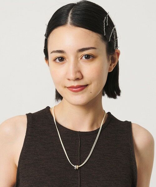 BEAUTY&YOUTH UNITED ARROWS / ビューティー&ユース ユナイテッドアローズ ネックレス・ペンダント・チョーカー | リング コード チョーカー | 詳細2