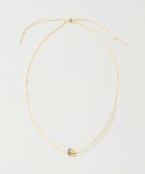 BEAUTY&YOUTH UNITED ARROWS / ビューティー&ユース ユナイテッドアローズ ネックレス・ペンダント・チョーカー | リング コード チョーカー | 詳細2
