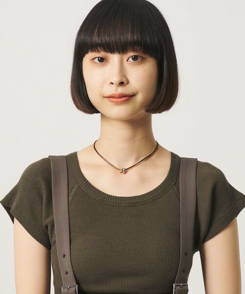 BEAUTY&YOUTH UNITED ARROWS / ビューティー&ユース ユナイテッドアローズ ネックレス・ペンダント・チョーカー | リング コード チョーカー | 詳細3