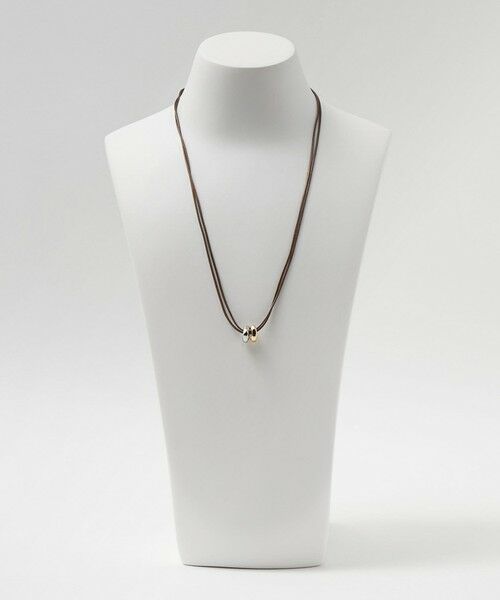 BEAUTY&YOUTH UNITED ARROWS / ビューティー&ユース ユナイテッドアローズ ネックレス・ペンダント・チョーカー | リング コード チョーカー | 詳細9