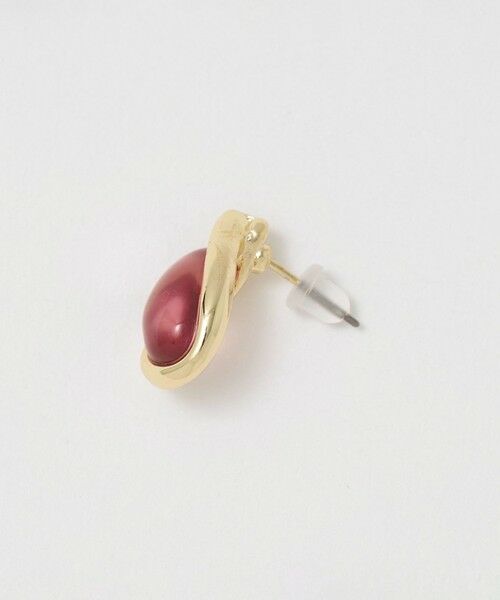 BEAUTY&YOUTH UNITED ARROWS / ビューティー&ユース ユナイテッドアローズ ピアス・イヤリング | クリアストーンモチーフ ドロップ ピアス | 詳細2