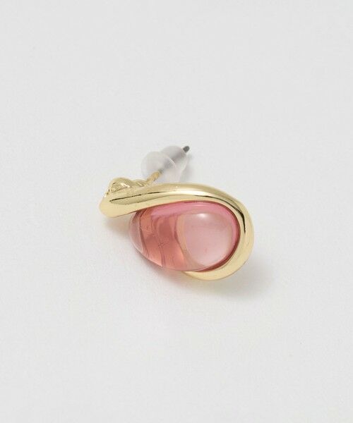 BEAUTY&YOUTH UNITED ARROWS / ビューティー&ユース ユナイテッドアローズ ピアス・イヤリング | クリアストーンモチーフ ドロップ ピアス | 詳細3