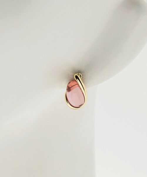 BEAUTY&YOUTH UNITED ARROWS / ビューティー&ユース ユナイテッドアローズ ピアス・イヤリング | クリアストーンモチーフ ドロップ ピアス | 詳細6