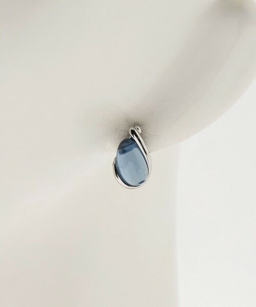 BEAUTY&YOUTH UNITED ARROWS / ビューティー&ユース ユナイテッドアローズ ピアス・イヤリング | クリアストーンモチーフ ドロップ ピアス | 詳細8