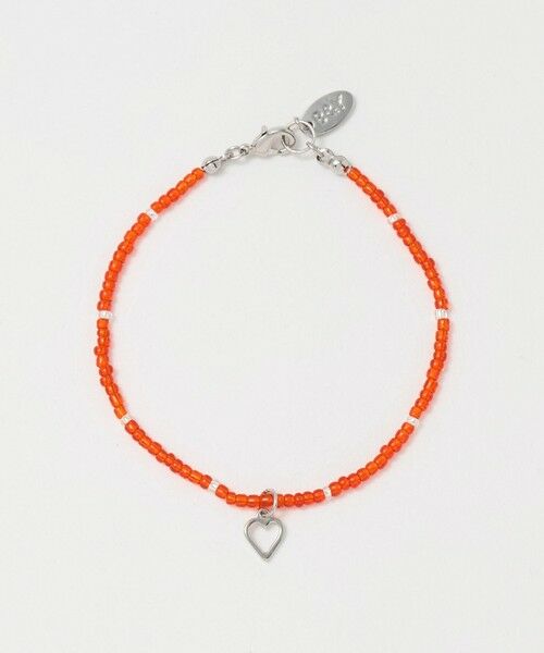BEAUTY&YOUTH UNITED ARROWS / ビューティー&ユース ユナイテッドアローズ ブレスレット・バングル | カラービーズ ブレスレット（RED）