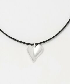 BEAUTY&YOUTH UNITED ARROWS / ビューティー&ユース ユナイテッドアローズ ネックレス・ペンダント・チョーカー | メタル ハートモチーフ コードチョーカー ネックレス