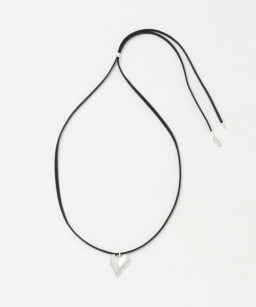 BEAUTY&YOUTH UNITED ARROWS / ビューティー&ユース ユナイテッドアローズ ネックレス・ペンダント・チョーカー | メタル ハートモチーフ コードチョーカー ネックレス | 詳細1