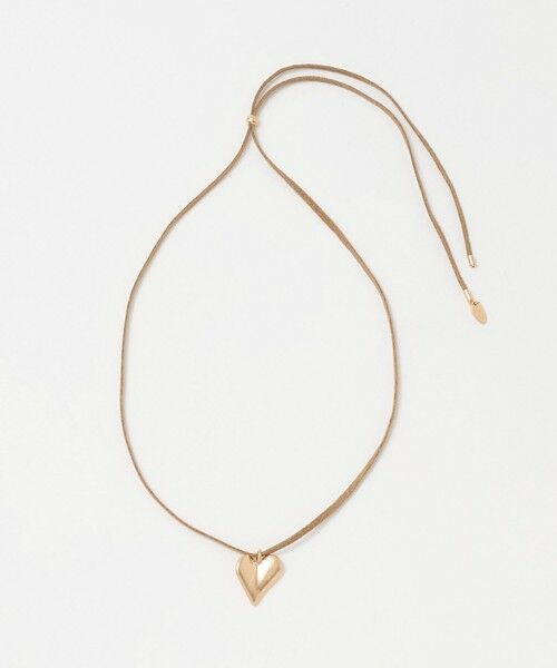 BEAUTY&YOUTH UNITED ARROWS / ビューティー&ユース ユナイテッドアローズ ネックレス・ペンダント・チョーカー | メタル ハートモチーフ コードチョーカー ネックレス | 詳細2