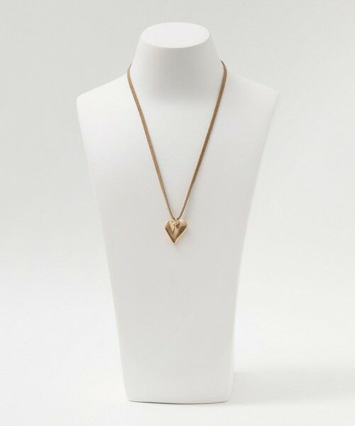 BEAUTY&YOUTH UNITED ARROWS / ビューティー&ユース ユナイテッドアローズ ネックレス・ペンダント・チョーカー | メタル ハートモチーフ コードチョーカー ネックレス | 詳細7
