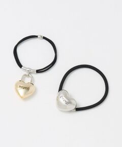 BEAUTY&YOUTH UNITED ARROWS / ビューティー&ユース ユナイテッドアローズ ヘアゴム・シュシュ | ＜heyep＞ハートチャーム ヘアタイ/2P
