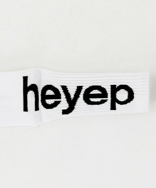 BEAUTY&YOUTH UNITED ARROWS / ビューティー&ユース ユナイテッドアローズ ソックス | 【別注】＜heyep＞Mixed Logo ソックス/2P | 詳細3
