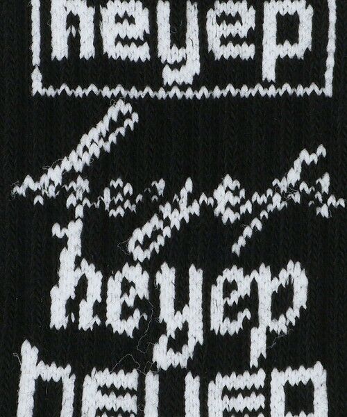 BEAUTY&YOUTH UNITED ARROWS / ビューティー&ユース ユナイテッドアローズ ソックス | 【別注】＜heyep＞Mixed Logo ソックス/2P | 詳細5