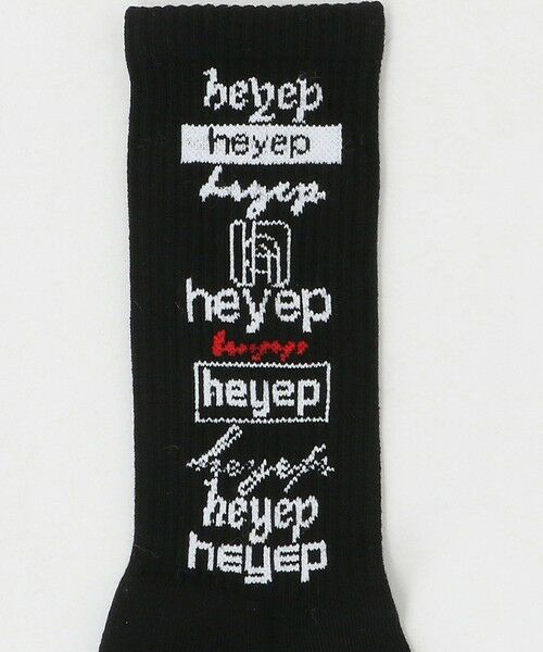 BEAUTY&YOUTH UNITED ARROWS / ビューティー&ユース ユナイテッドアローズ ソックス | 【別注】＜heyep＞Mixed Logo ソックス/2P | 詳細6