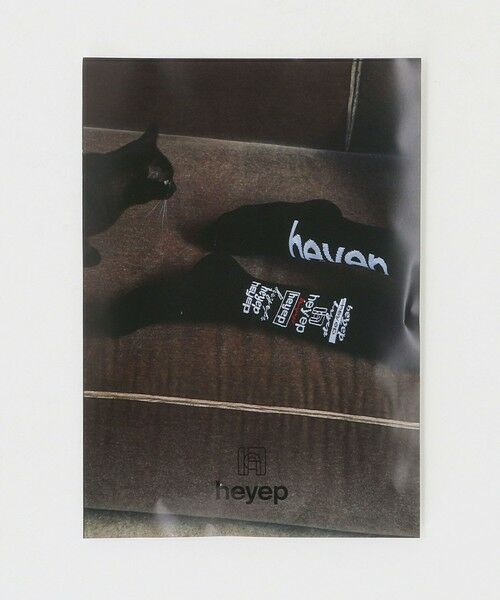 BEAUTY&YOUTH UNITED ARROWS / ビューティー&ユース ユナイテッドアローズ ソックス | 【別注】＜heyep＞Mixed Logo ソックス/2P | 詳細9