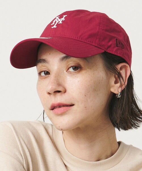 BEAUTY&YOUTH UNITED ARROWS / ビューティー&ユース ユナイテッドアローズ キャップ | 【別注】＜NEW ERA＞タイプライター 920 キャップ（RED）