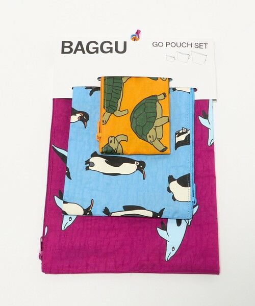 BEAUTY&YOUTH UNITED ARROWS / ビューティー&ユース ユナイテッドアローズ ポーチ | ＜BAGGU＞VACATION ANIMALS 3セット GO  ポーチ | 詳細25