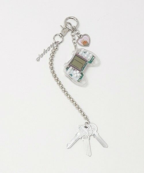 BEAUTY&YOUTH UNITED ARROWS / ビューティー&ユース ユナイテッドアローズ キーホルダー・ストラップ | ＜heyep＞ミニ ゲーム キーチャーム（SILVER）