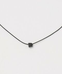 BEAUTY&YOUTH UNITED ARROWS / ビューティー&ユース ユナイテッドアローズ その他 | ＜ONEE × H＞ONE ONYX SILK CORD NECKLACE/ネックレス