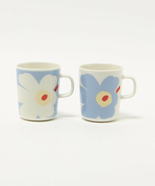 BEAUTY&YOUTH UNITED ARROWS / ビューティー&ユース ユナイテッドアローズ グラス・マグカップ | ＜marimekko＞Juhla Unikko マグカップセット/2P（LT.BLUE）