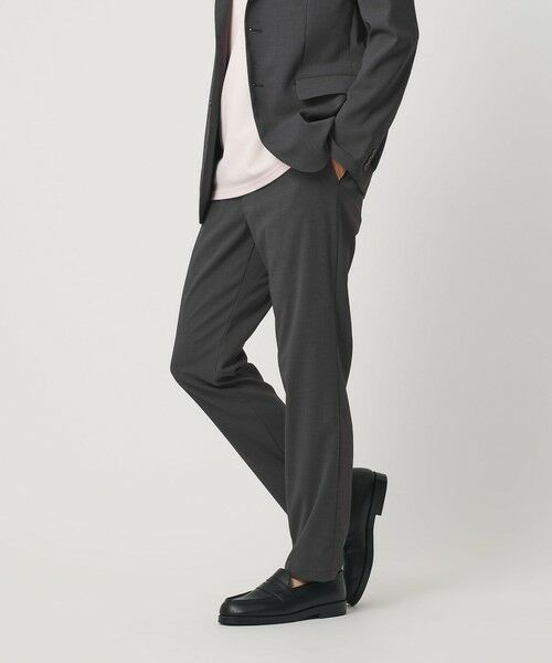 BEAUTY&YOUTH UNITED ARROWS / ビューティー&ユース ユナイテッドアローズ その他パンツ | 東レ/TORAY COOL-TEX テーパード パンツ NO.3 ウォッシャブル 接触冷感 吸水速乾 ストレッチ セットアップ対応可能(DK.GRAY)