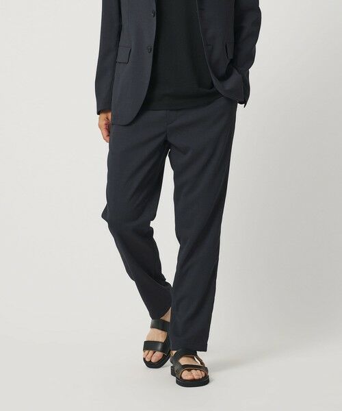 BEAUTY&YOUTH UNITED ARROWS / ビューティー&ユース ユナイテッドアローズ その他パンツ | 東レ/TORAY COOL-TEX テーパード パンツ NO.3 ウォッシャブル 接触冷感 吸水速乾 ストレッチ セットアップ対応可能(NAVY)