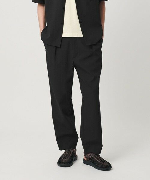 BEAUTY&YOUTH UNITED ARROWS / ビューティー&ユース ユナイテッドアローズ その他パンツ | KOMATSU PACK トロピカル 1P テーパード イージー パンツ NO.9 ストレッチ 吸水速乾 UVカット セットアップ対応 | 詳細3