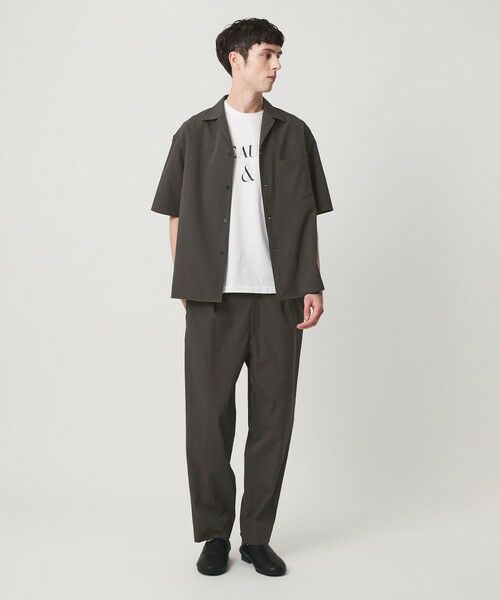 BEAUTY&YOUTH UNITED ARROWS / ビューティー&ユース ユナイテッドアローズ その他パンツ | KOMATSU PACK トロピカル 1P テーパード イージー パンツ NO.9 ストレッチ 吸水速乾 UVカット セットアップ対応 | 詳細13