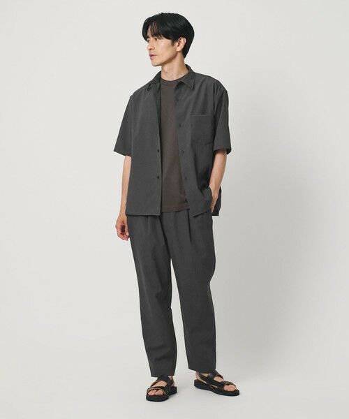 BEAUTY&YOUTH UNITED ARROWS / ビューティー&ユース ユナイテッドアローズ その他パンツ | KOMATSU PACK トロピカル 1P テーパード イージー パンツ NO.6 ストレッチ 吸水速乾 UVカット セットアップ対応 | 詳細15