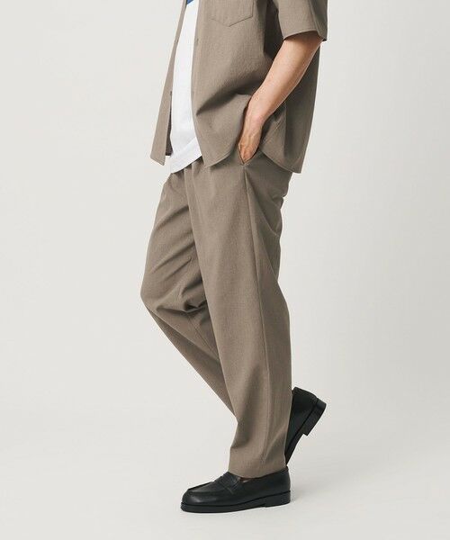 BEAUTY&YOUTH UNITED ARROWS / ビューティー&ユース ユナイテッドアローズ その他パンツ | KOMATSU PACK トロピカル 1P テーパード イージー パンツ NO.6 ストレッチ 吸水速乾 UVカット セットアップ対応 | 詳細24