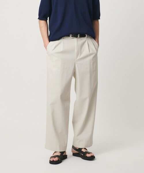 BEAUTY&YOUTH UNITED ARROWS / ビューティー&ユース ユナイテッドアローズ その他パンツ | クール 2プリーツ チノ パンツ NO.10 接触冷感 | 詳細3