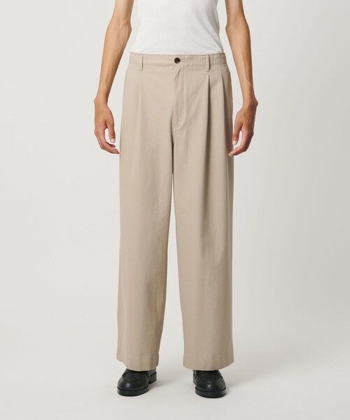 BEAUTY&YOUTH UNITED ARROWS / ビューティー&ユース ユナイテッドアローズ その他パンツ | クール 2プリーツ チノ パンツ NO.10 接触冷感 | 詳細10
