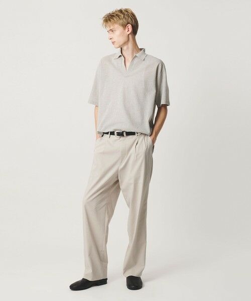 BEAUTY&YOUTH UNITED ARROWS / ビューティー&ユース ユナイテッドアローズ その他パンツ | リネン ミックス テーパード スラックス NO.9 | 詳細2