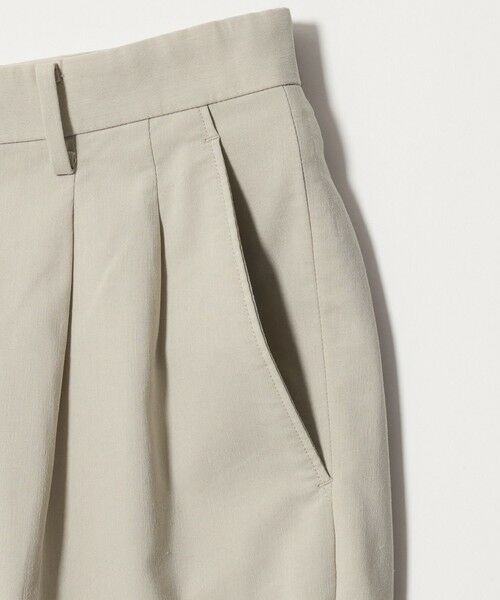 BEAUTY&YOUTH UNITED ARROWS / ビューティー&ユース ユナイテッドアローズ その他パンツ | リネン ミックス テーパード スラックス NO.9 | 詳細3