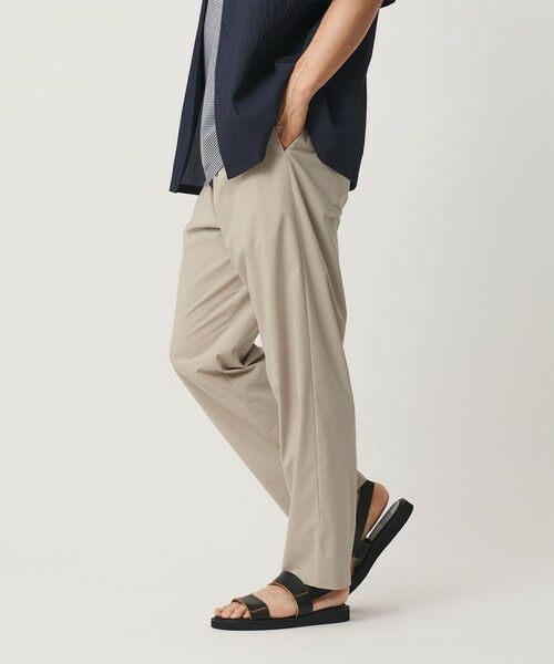 BEAUTY&YOUTH UNITED ARROWS / ビューティー&ユース ユナイテッドアローズ その他パンツ | クール 1プリーツ テーパード スラックス NO.7 接触冷感 ヨコストレッチ | 詳細7