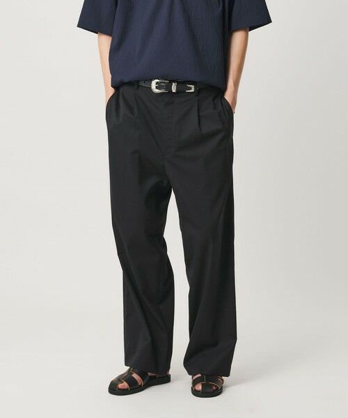 BEAUTY&YOUTH UNITED ARROWS / ビューティー&ユース ユナイテッドアローズ その他パンツ | トロピカル ワイド テーパード スラックス NO.9 ウォッシャブル | 詳細1