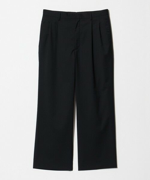BEAUTY&YOUTH UNITED ARROWS / ビューティー&ユース ユナイテッドアローズ その他パンツ | トロピカル ワイド テーパード スラックス NO.9 ウォッシャブル（BLACK）