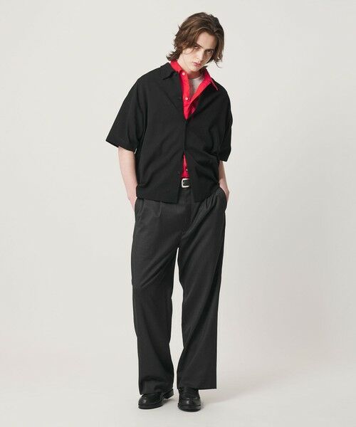 BEAUTY&YOUTH UNITED ARROWS / ビューティー&ユース ユナイテッドアローズ その他パンツ | トロピカル ワイド テーパード スラックス NO.9 ウォッシャブル | 詳細5