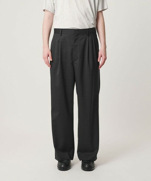 BEAUTY&YOUTH UNITED ARROWS / ビューティー&ユース ユナイテッドアローズ その他パンツ | トロピカル ワイド テーパード スラックス NO.9 ウォッシャブル | 詳細6