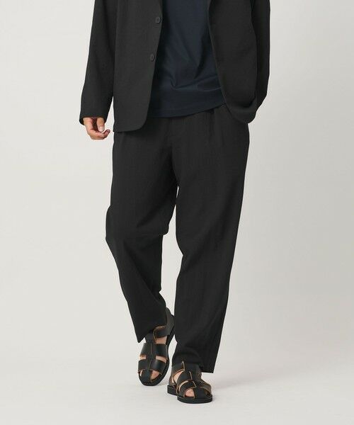 BEAUTY&YOUTH UNITED ARROWS / ビューティー&ユース ユナイテッドアローズ その他パンツ | KOMATSU ドビー イージー テーパード パンツ NO.9 ストレッチ 吸水速乾 セットアップ対応 | 詳細1