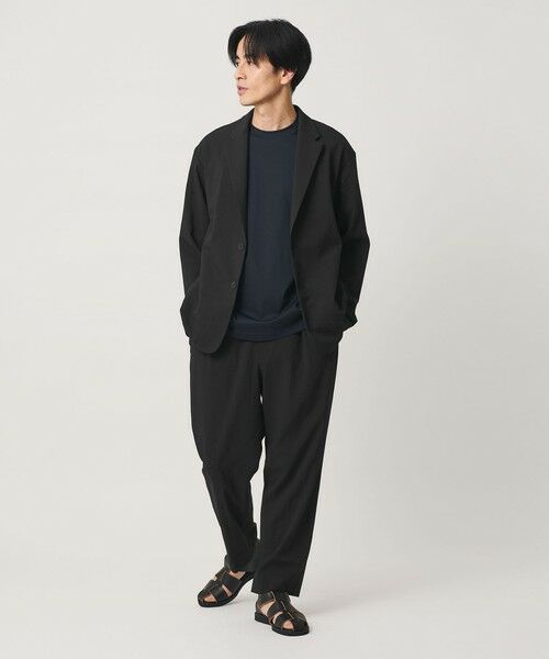 BEAUTY&YOUTH UNITED ARROWS / ビューティー&ユース ユナイテッドアローズ その他パンツ | KOMATSU ドビー イージー テーパード パンツ NO.9 ストレッチ 吸水速乾 セットアップ対応 | 詳細3
