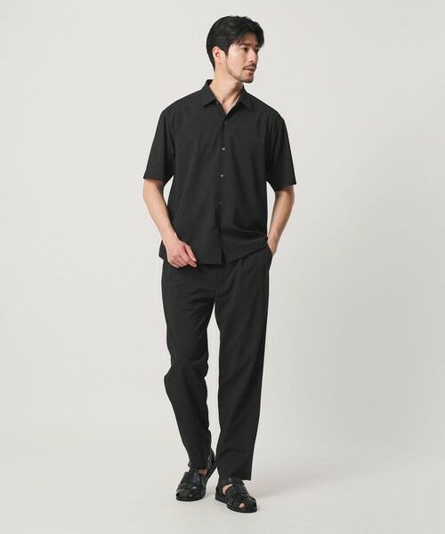 BEAUTY&YOUTH UNITED ARROWS / ビューティー&ユース ユナイテッドアローズ その他パンツ | 【WEB限定 WARDROBE SMART】サマーファンクション 1P ワイド スラックス【吸水速乾】 | 詳細3