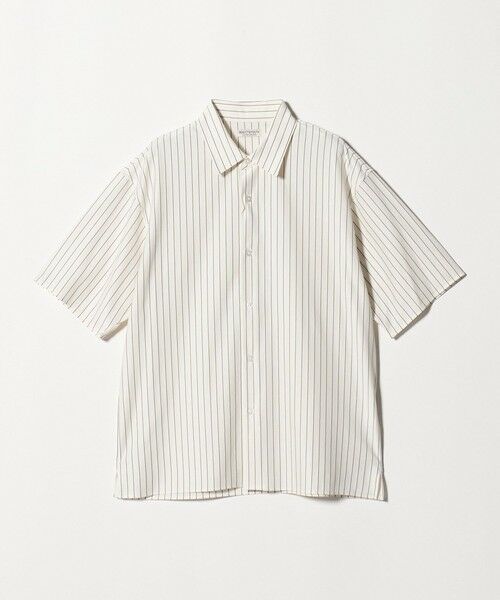 BEAUTY&YOUTH UNITED ARROWS / ビューティー&ユース ユナイテッドアローズ シャツ・ブラウス | 金政メリヤス ストライプ スクエア フィット レギュラー シャツ | 詳細6