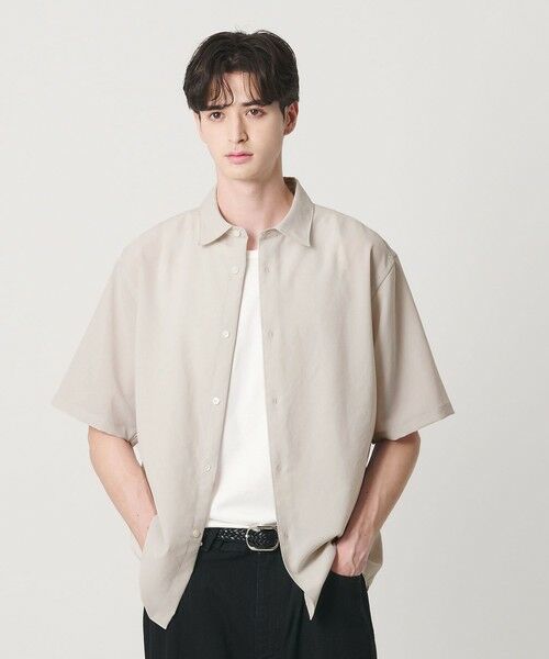 BEAUTY&YOUTH UNITED ARROWS / ビューティー&ユース ユナイテッドアローズ シャツ・ブラウス | ライト ウェーブ トリクシオン レギュラー シャツ GRANDE TAPERD型 | 詳細1