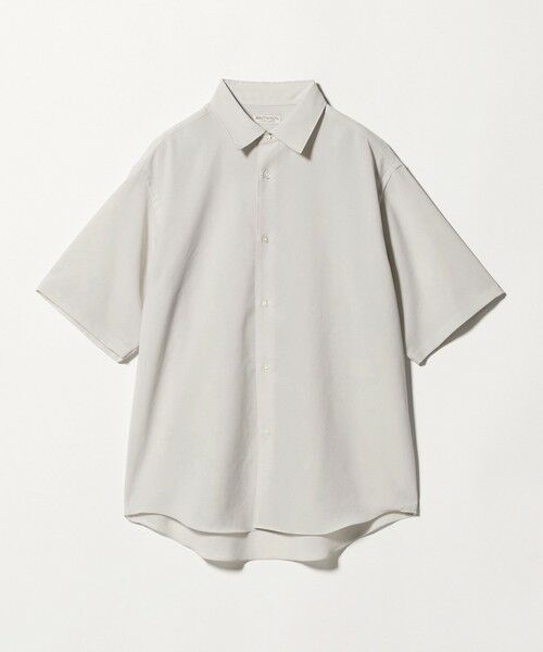 BEAUTY&YOUTH UNITED ARROWS / ビューティー&ユース ユナイテッドアローズ シャツ・ブラウス | ライト ウェーブ トリクシオン レギュラー シャツ GRANDE TAPERD型（LT.GRAY）
