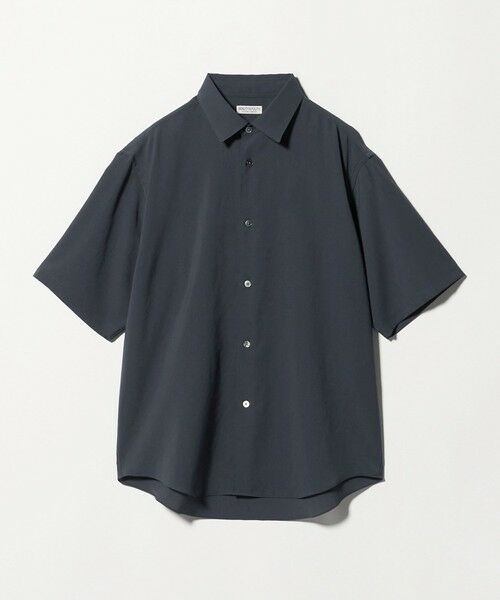 BEAUTY&YOUTH UNITED ARROWS / ビューティー&ユース ユナイテッドアローズ シャツ・ブラウス | ライト ウェーブ トリクシオン レギュラー シャツ GRANDE TAPERD型（DK.GRAY）